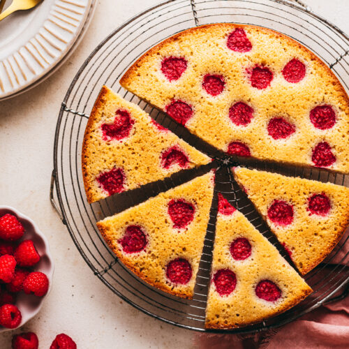 Financier framboise recette - Lilie Bakery