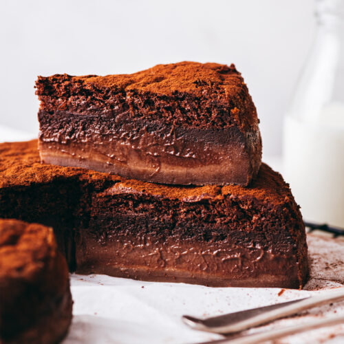 Gâteau magique chocolat - Lilie Bakery