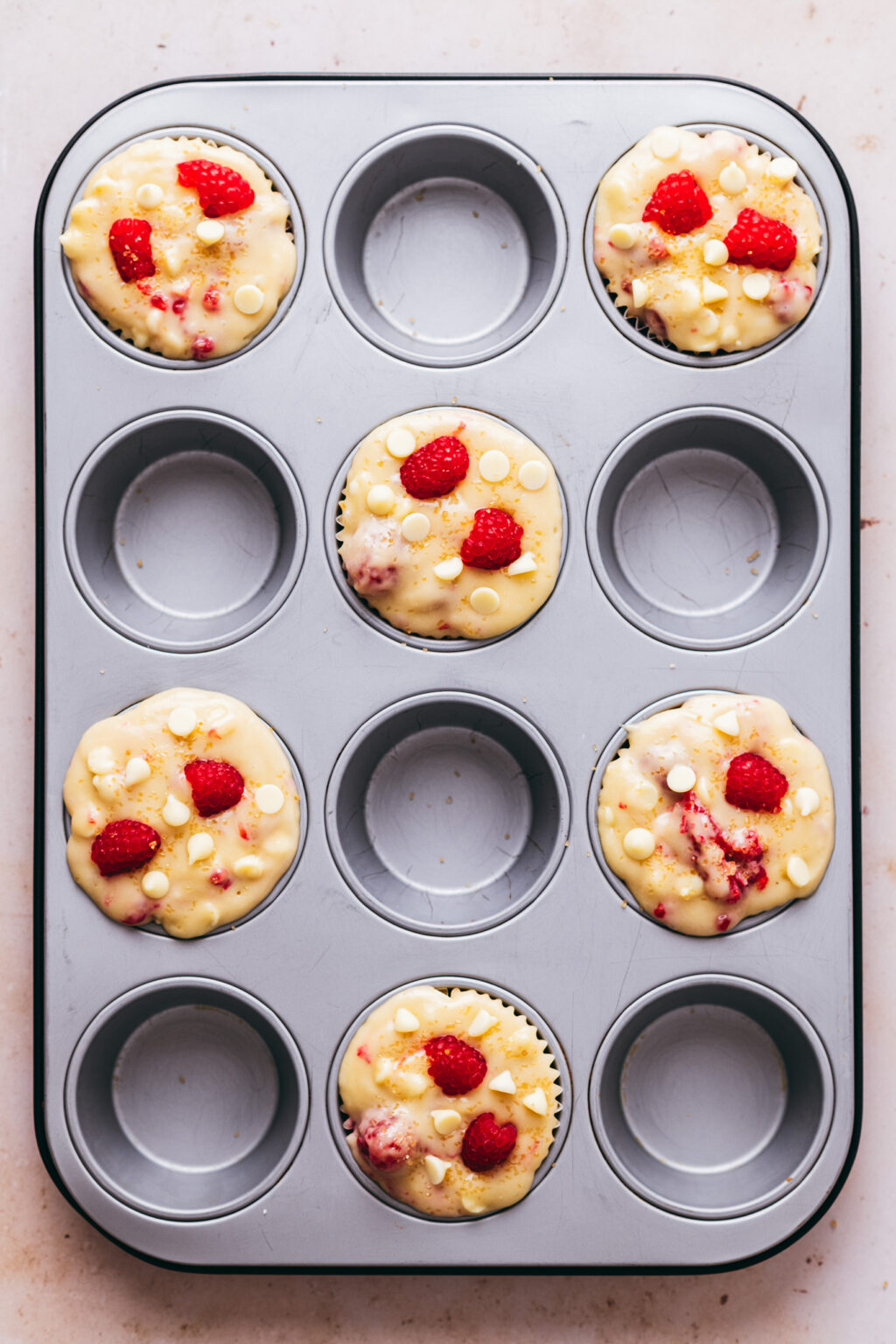 Muffins framboise moule à muffins - Lilie Bakery