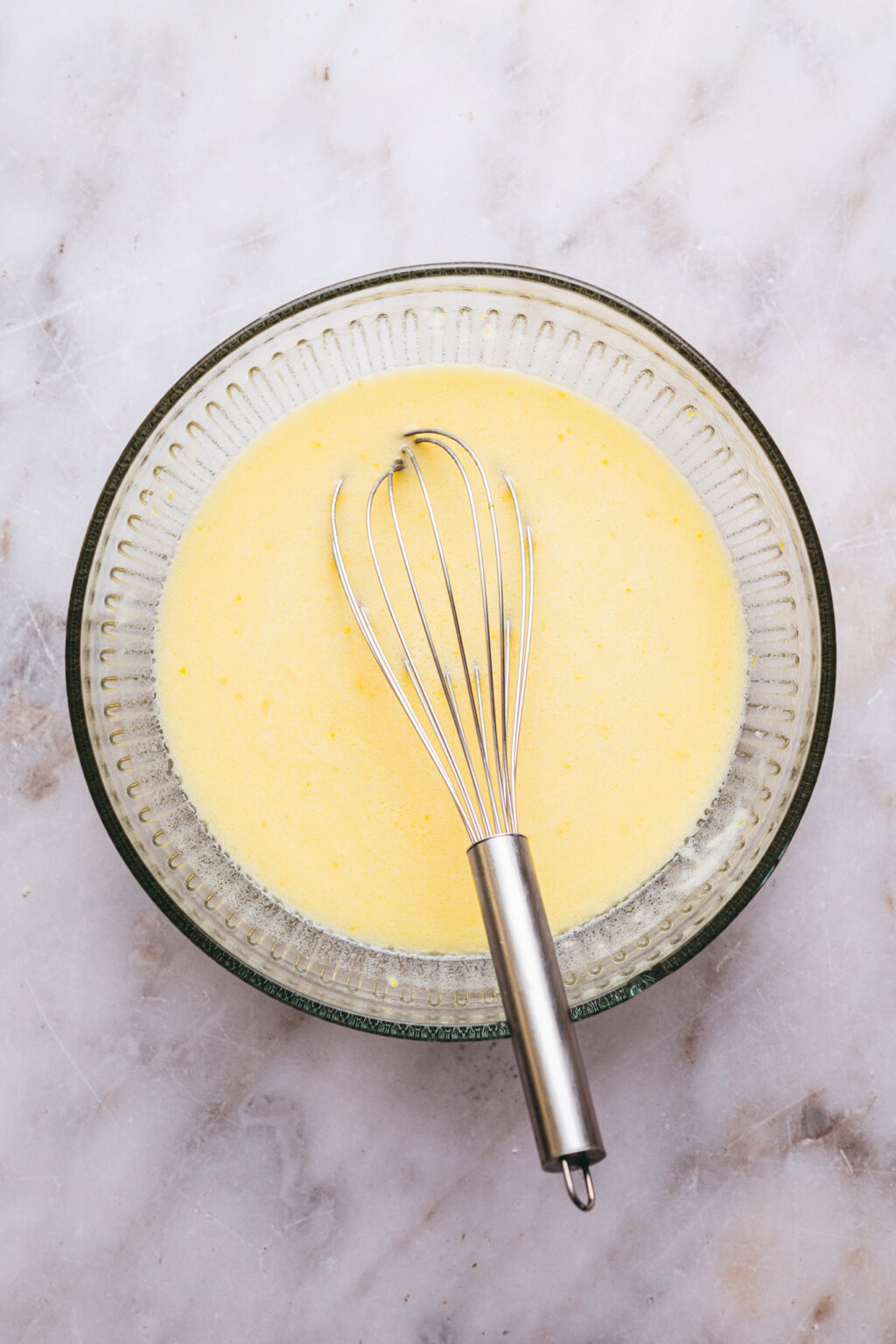 Ingrédients liquides muffins citron - Lilie Bakery