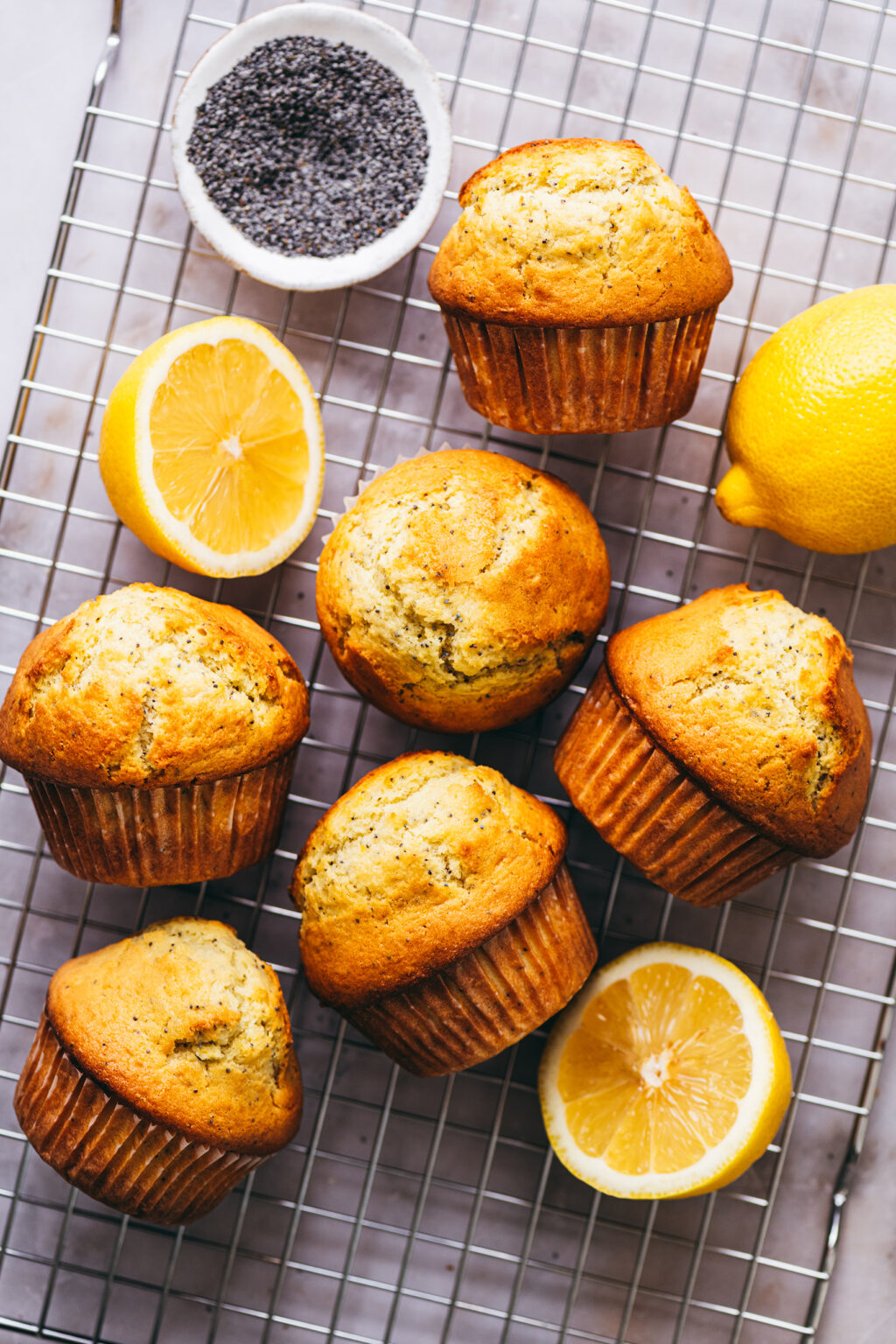 Muffins citron pavot - Lilie Bakery