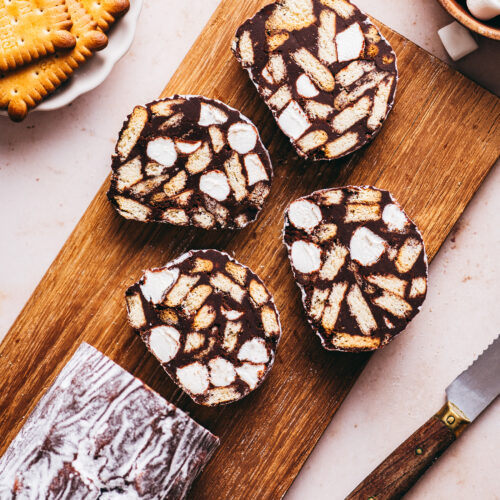 Saucisson au chocolat - Lilie Bakery