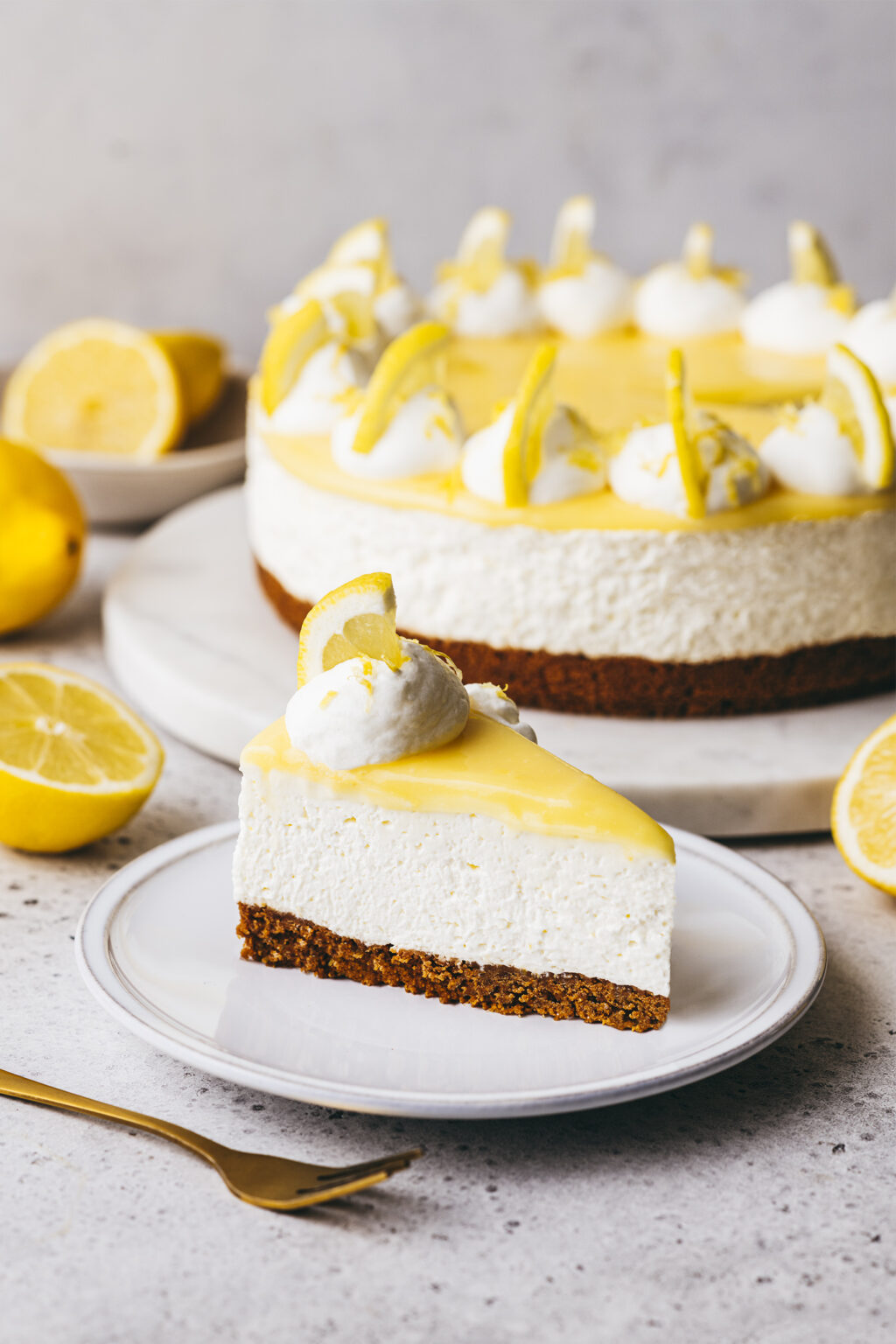 Cheesecake citron recette - Lilie Bakery