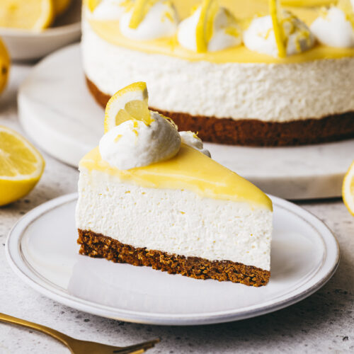 Recette cheesecake citron - Lilie Bakery