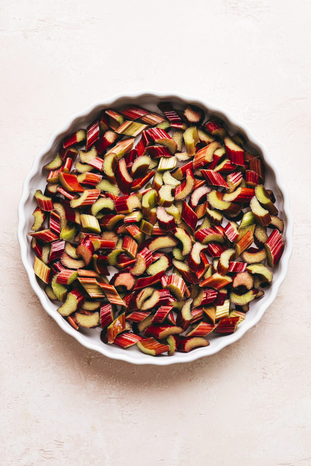 Morceaux de rhubarbe - Lilie Bakery